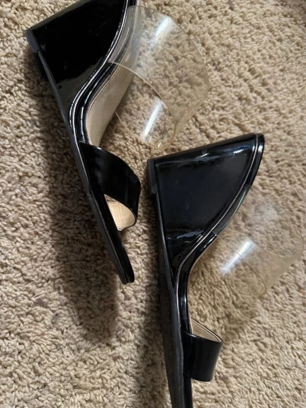 Jessica Simpson Black Wedge Shoes!